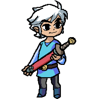 Albino Link (color change)