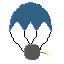 parachute bomb