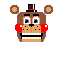 FNAF WORLD TOY FREDDY