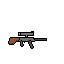 scoped rifle
