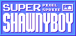 Pixel sprite logo
