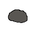 a rock