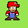 Mario pixel