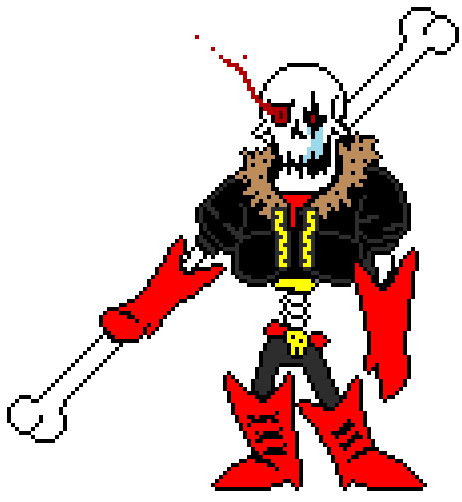 Underfell disbilief Papyrus 