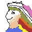 rainbow girl