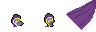 Fixed Purple duck with cloack