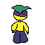 purple man