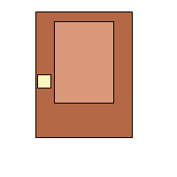 the door