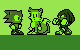 sonic tails and knuckles on the gameboy