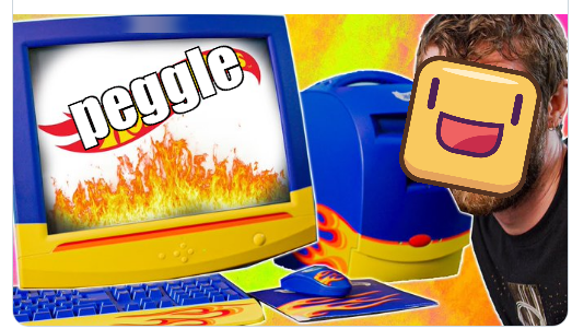 this is a different computer this is made by peggle