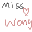 miss wong