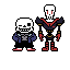 TD!Sans and TD!Papyrus