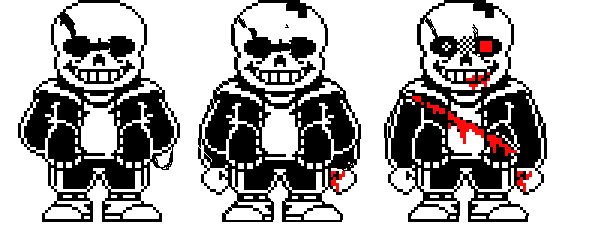 Last breath sans pixel art