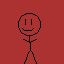happy stick man