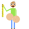 baldi have penis and ass