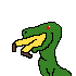 Green Allosaurus