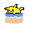 pokimon that is laing in the sea
