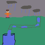 el nen i la pluja