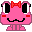 pink frog :D