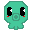 green octopus :D