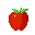 Dithered Pixel Apple